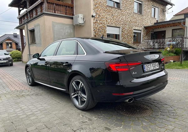 Audi A4 cena 99800 przebieg: 38250, rok produkcji 2018 z Kostrzyn małe 22